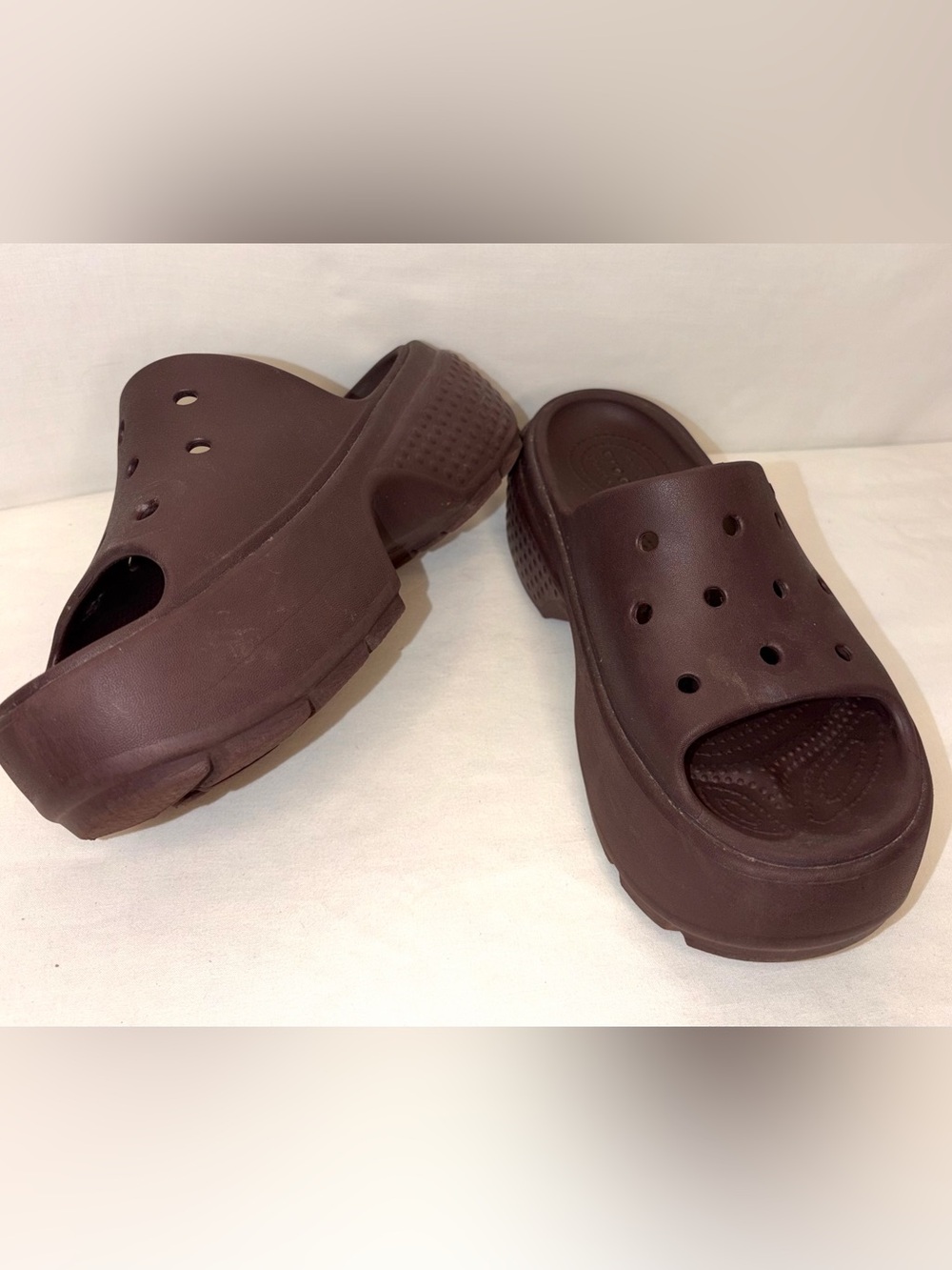 Crocs Stomp Slide Sandal. Size 8